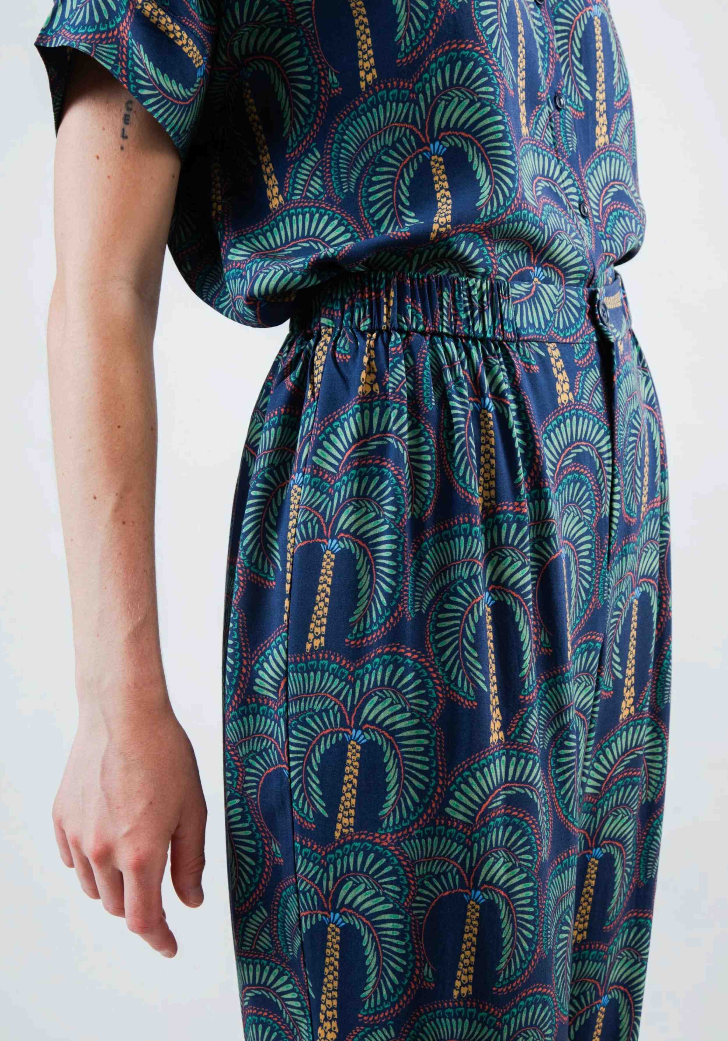Brava Fabrics Hose Borneo Harem Pants Navy