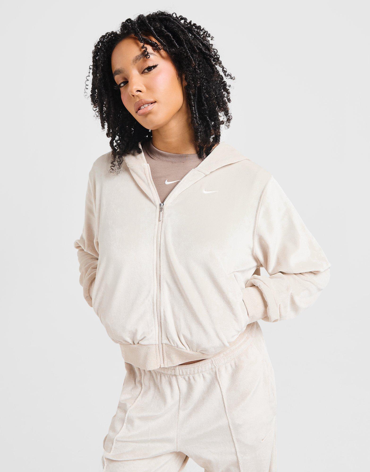 Nike Chill Knit Velour Full Zip Hoodie