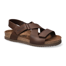 nadek  Cuir gras scratch 3451 dark brown  Marron
