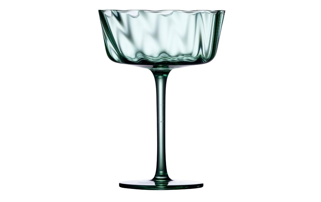 Champagnerglas Vienna Grün, 4 Stück, 30 clElegantes Champagnergläser Set