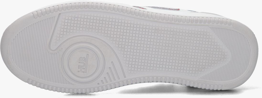 HUB witte hub lage sneakers smash heren