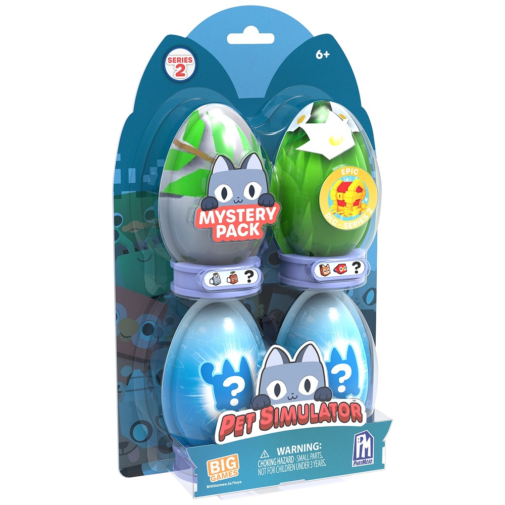 Pet Simulator Serie 2: Überraschungstiere (4er-Pack)