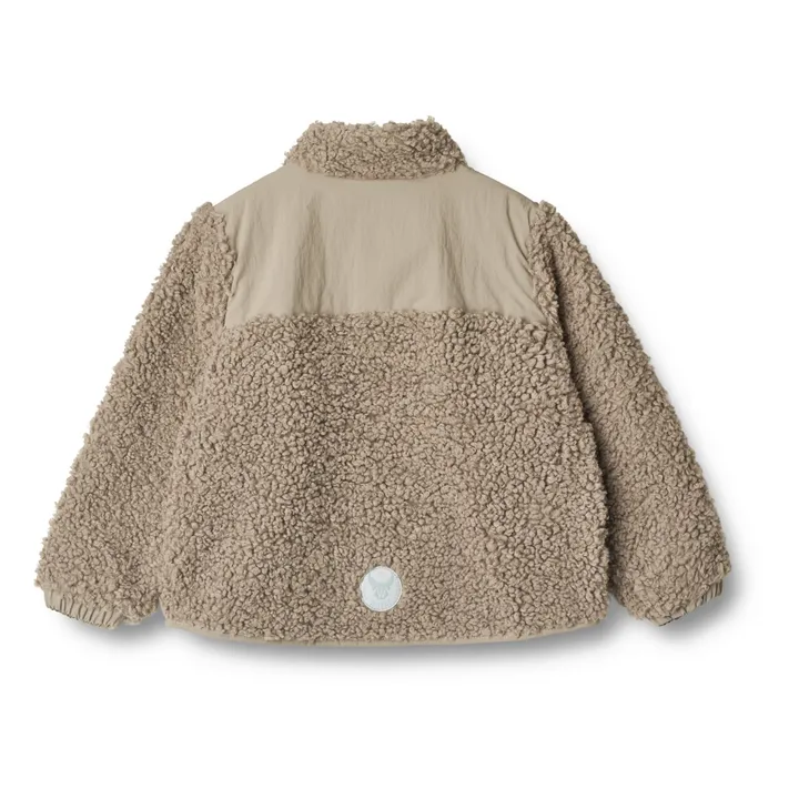 Wheat Anorak Sherpa Matières Recyclées Ruko | Beige