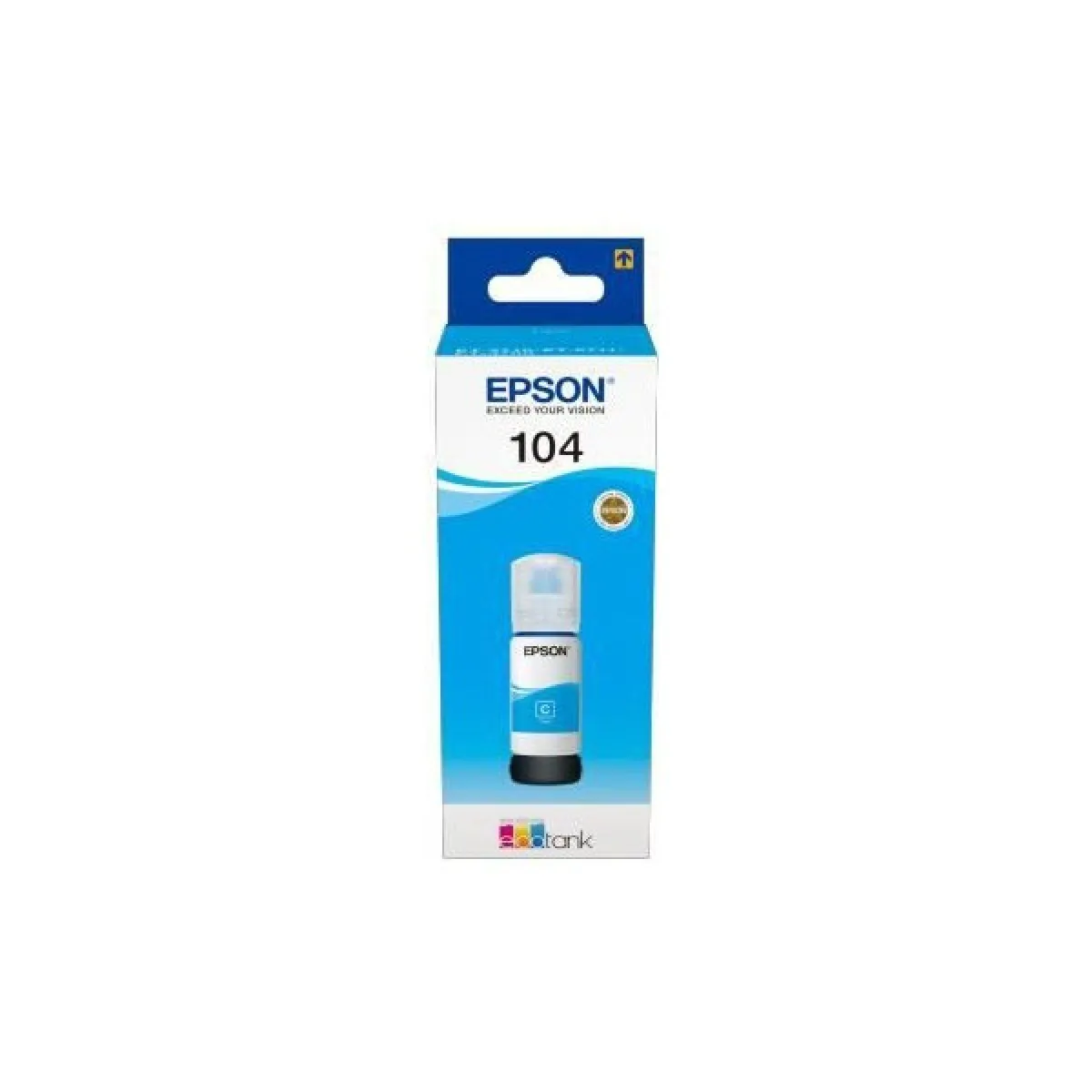 Epson Kit Remplissage Encre EcoTank 104 - Cyan