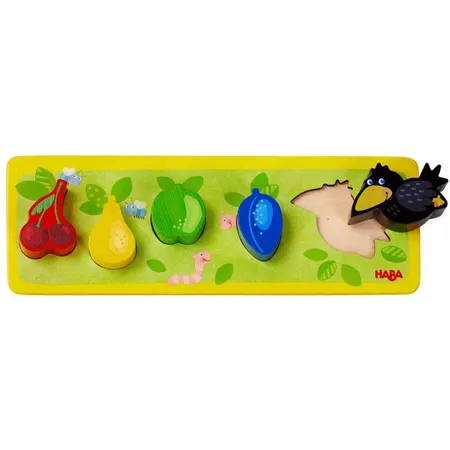 HABA 306084 Holzpuzzle Obstgarten