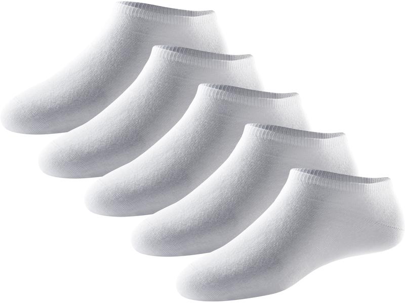 SCHIESSER Socken Damen 5-er Pack, Weiss, 39 - 42 Socken für Damen