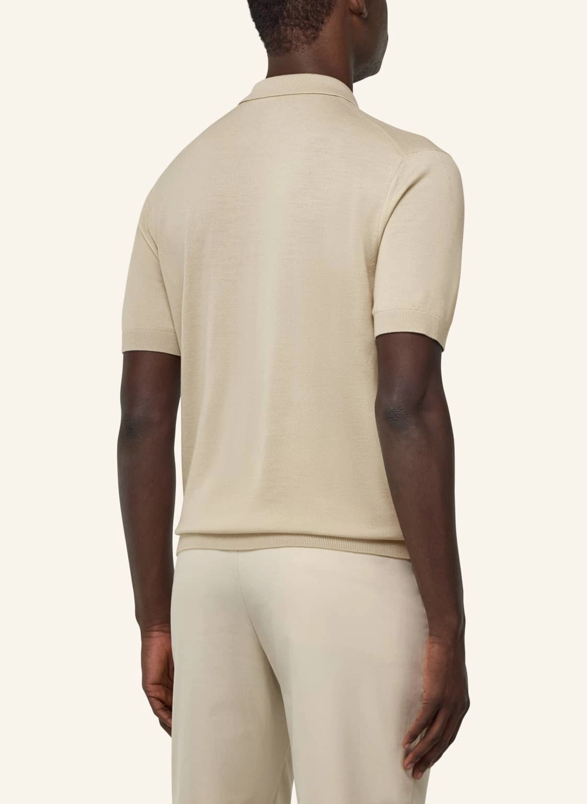 BOGGI MILANO Strick-Poloshirt