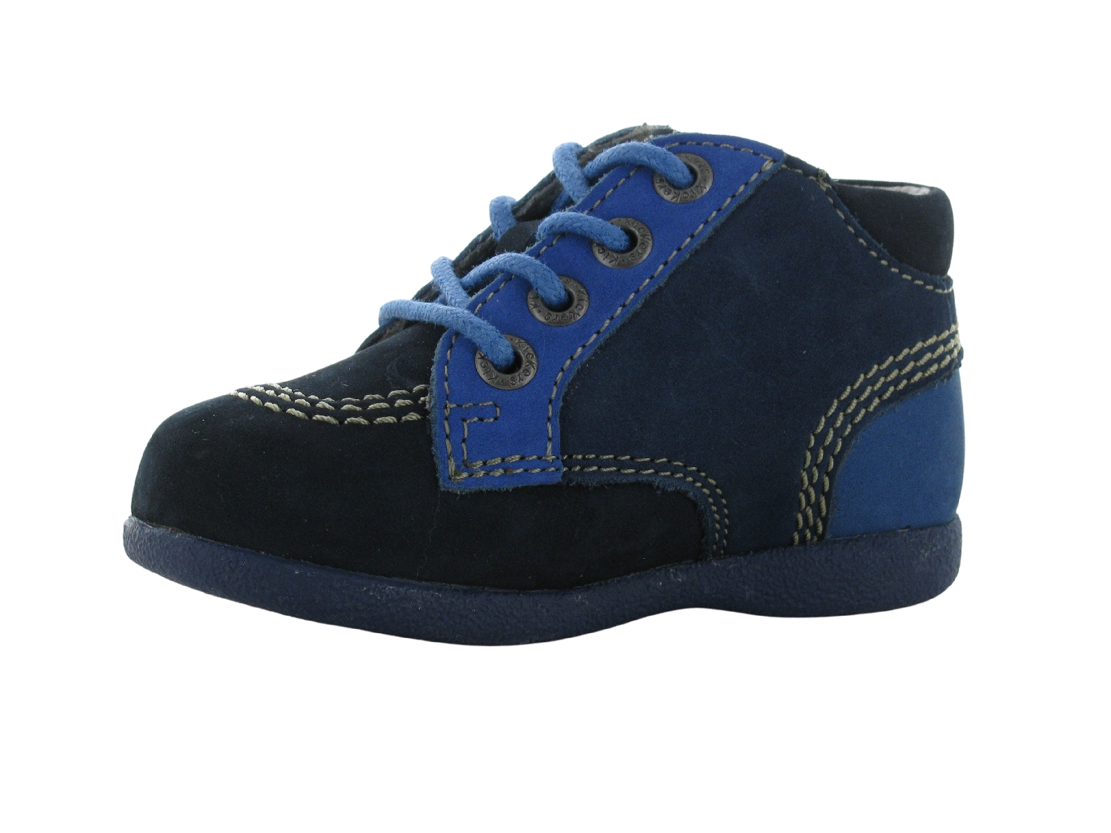 Kickers-BABYSTAN Nubuck Multi Bleu
