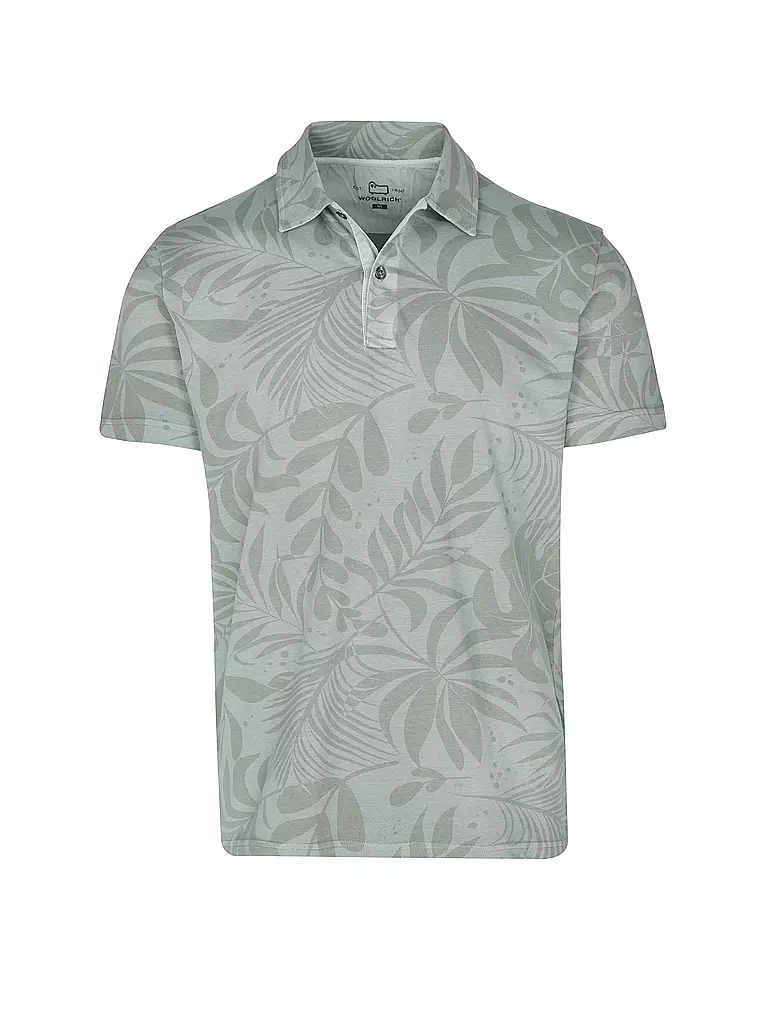 WOOLRICH Poloshirt hellgrün