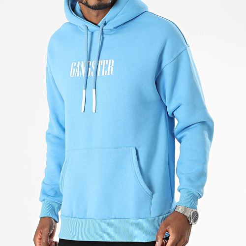 Sweat Capuche Bleu Clair