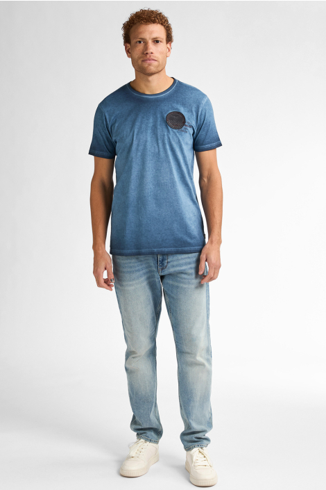 Petrol Industries blauwe heren t-shirt