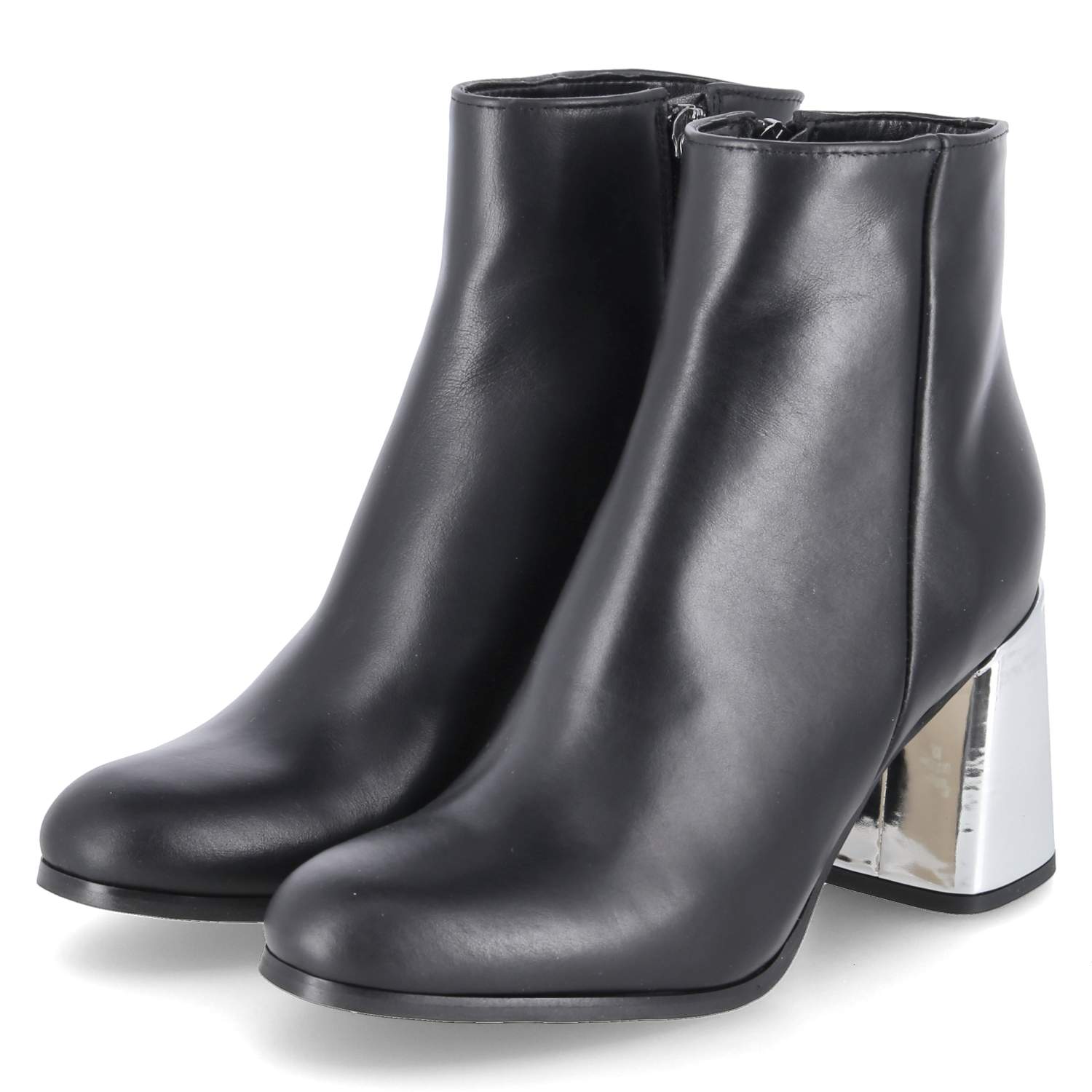 Kaerlek Stiefeletten - nero/argento