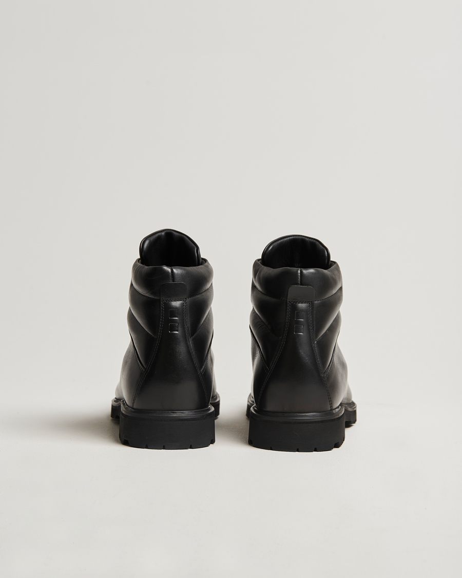 UBR Black Storm Leather Boot Black