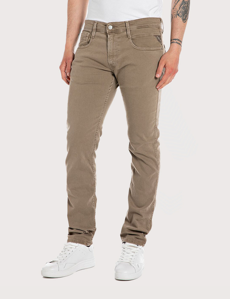 REPLAY JEAN HOMME SLIM ANBASS BEIGE 725