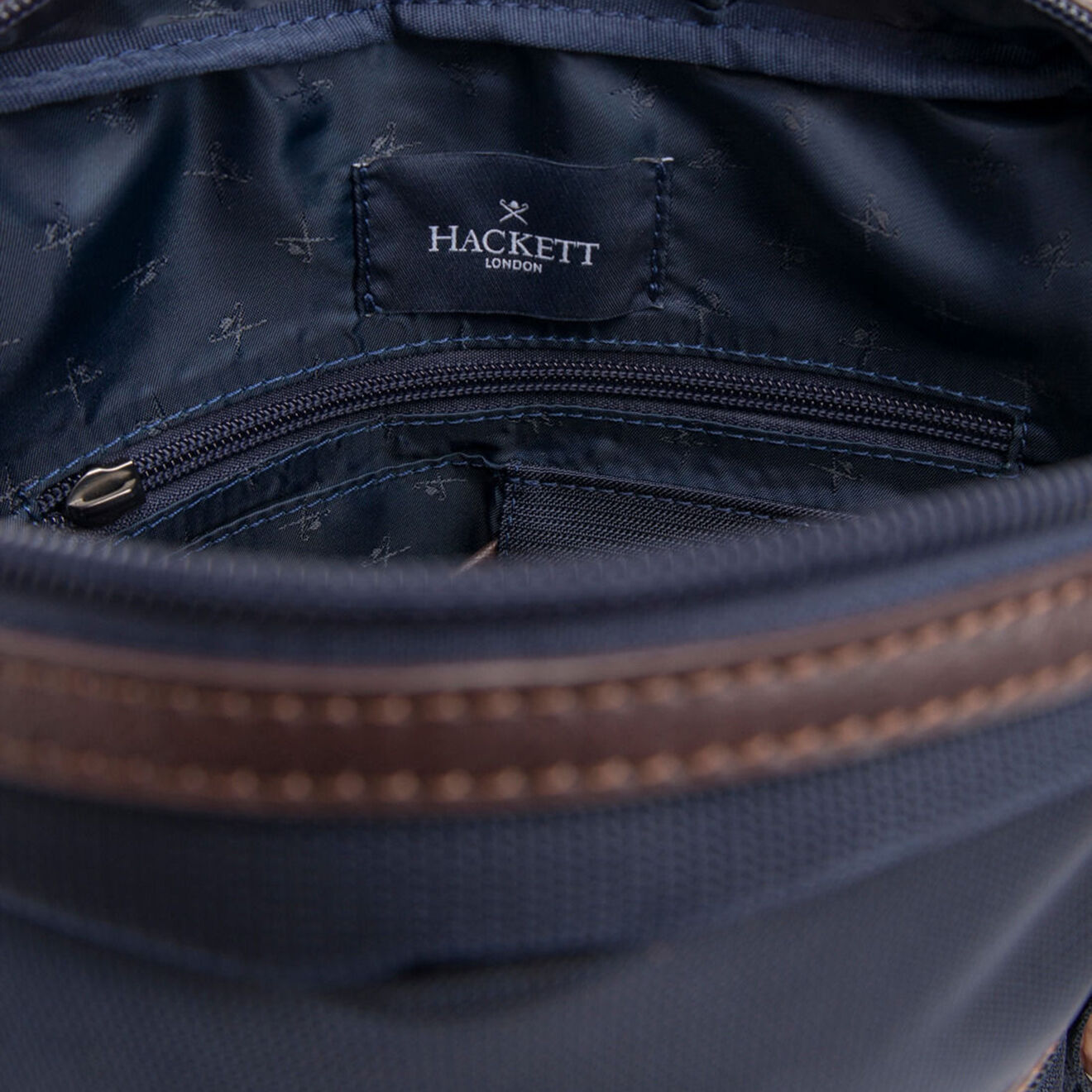 Hackett London Sacoche porté croisé bleu foncé - 25x30x8 cm