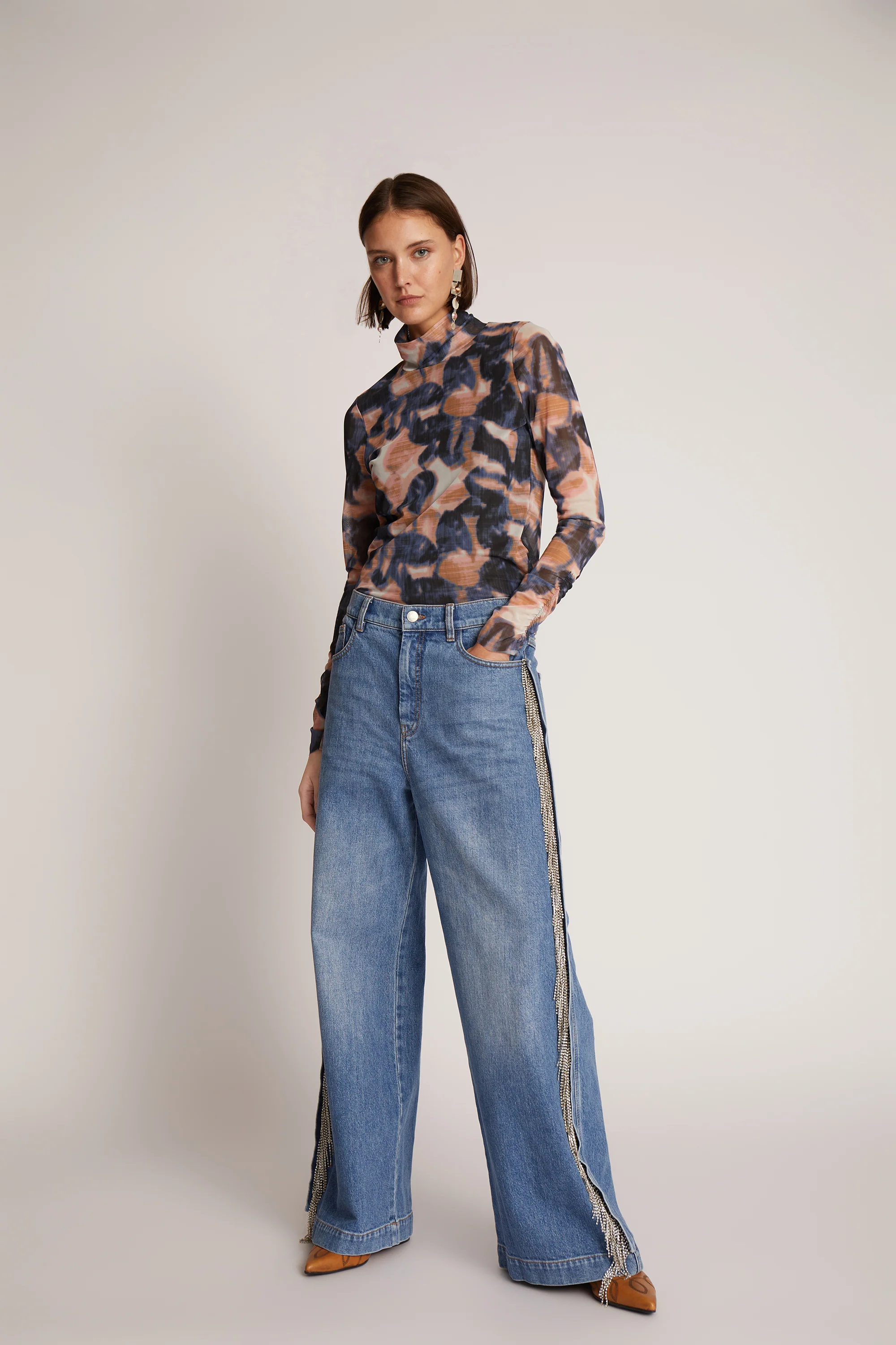 MUNTHE  Lenea bluse - Blue