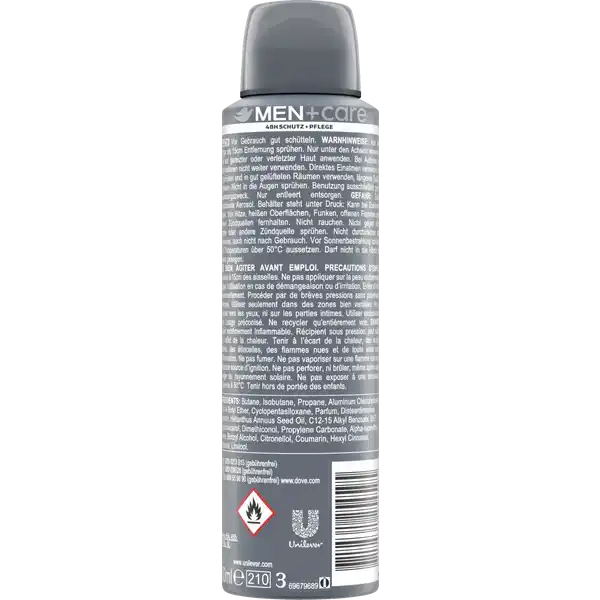 Anti-Transpirant Spray Clean Comfort