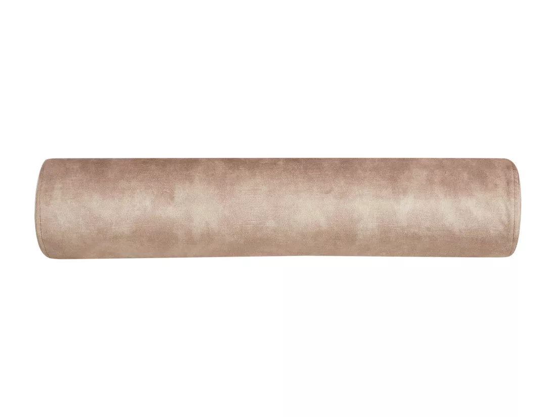Chaise longue 180 x 70 cm en velours taupe USSEL