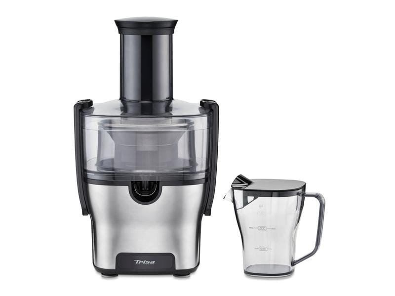 Trisa Entsafter Pure Juice Grau/Silber Saftpresse