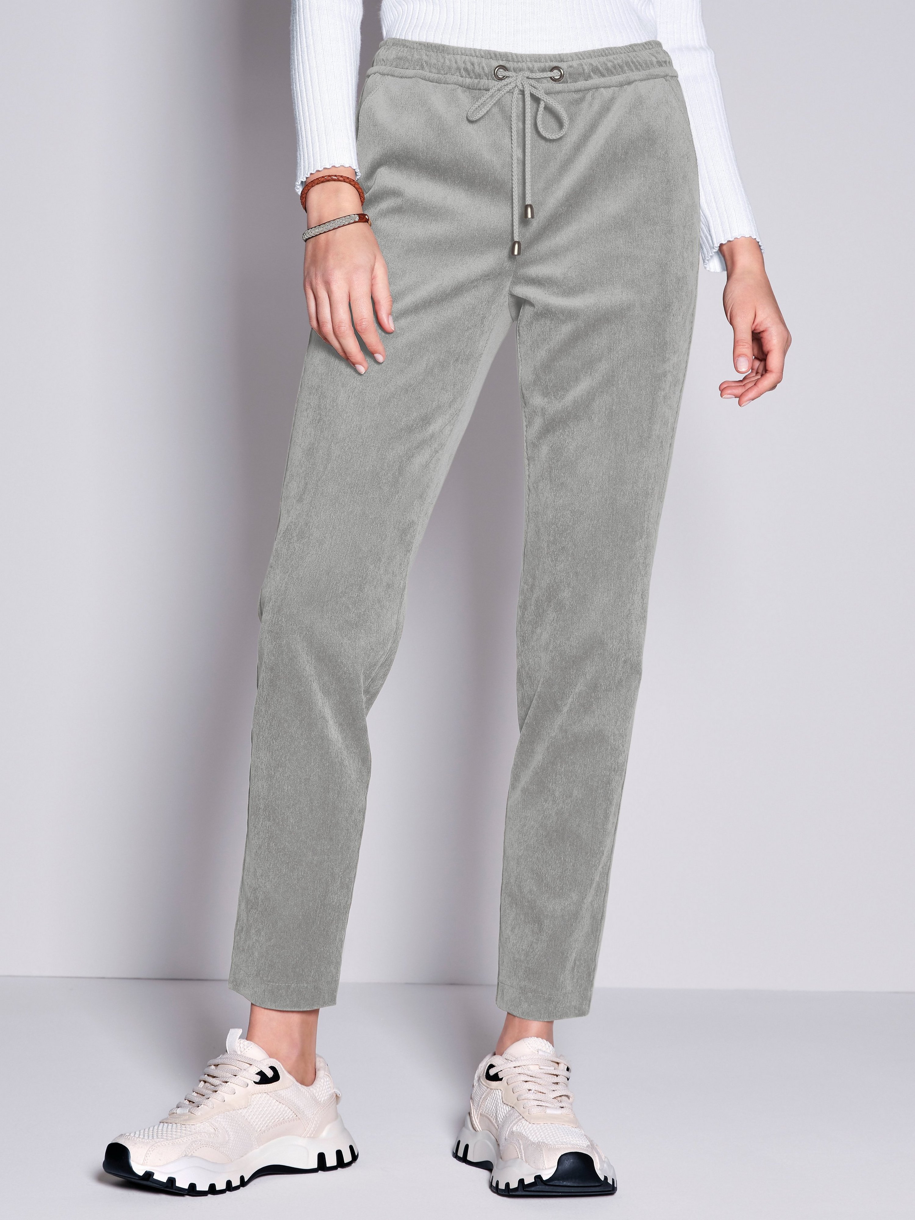Feincord-Schlupf-Hose