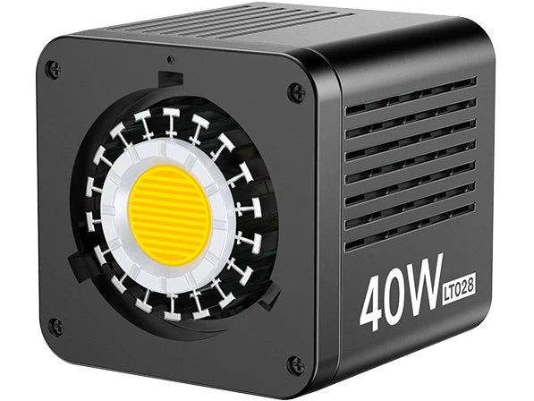 Ulanzi Dauerlicht COB LED Bi-Color 40W LT028 Leistungsstarkes Universal Videolicht mit Akku