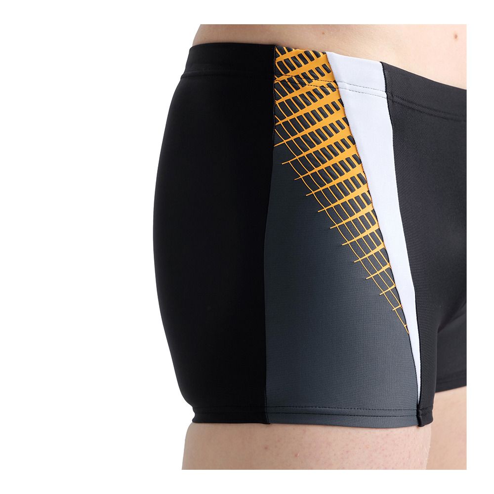 Arena THREEFOLD - Boxer de bain Homme black/asphalt/white