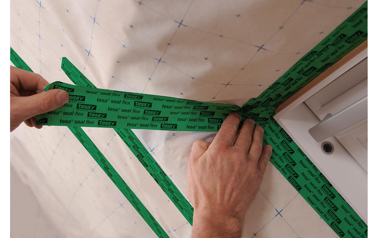 Dichtungsband Professional 60077, 25m x 50 mmFlexibles Dampfsperrband, auf PE-Basis