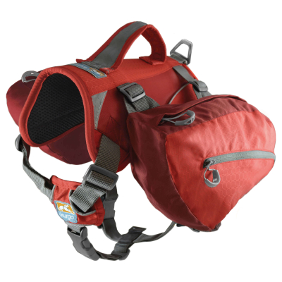 Kurgo Hunderucksack Big Baxter rot