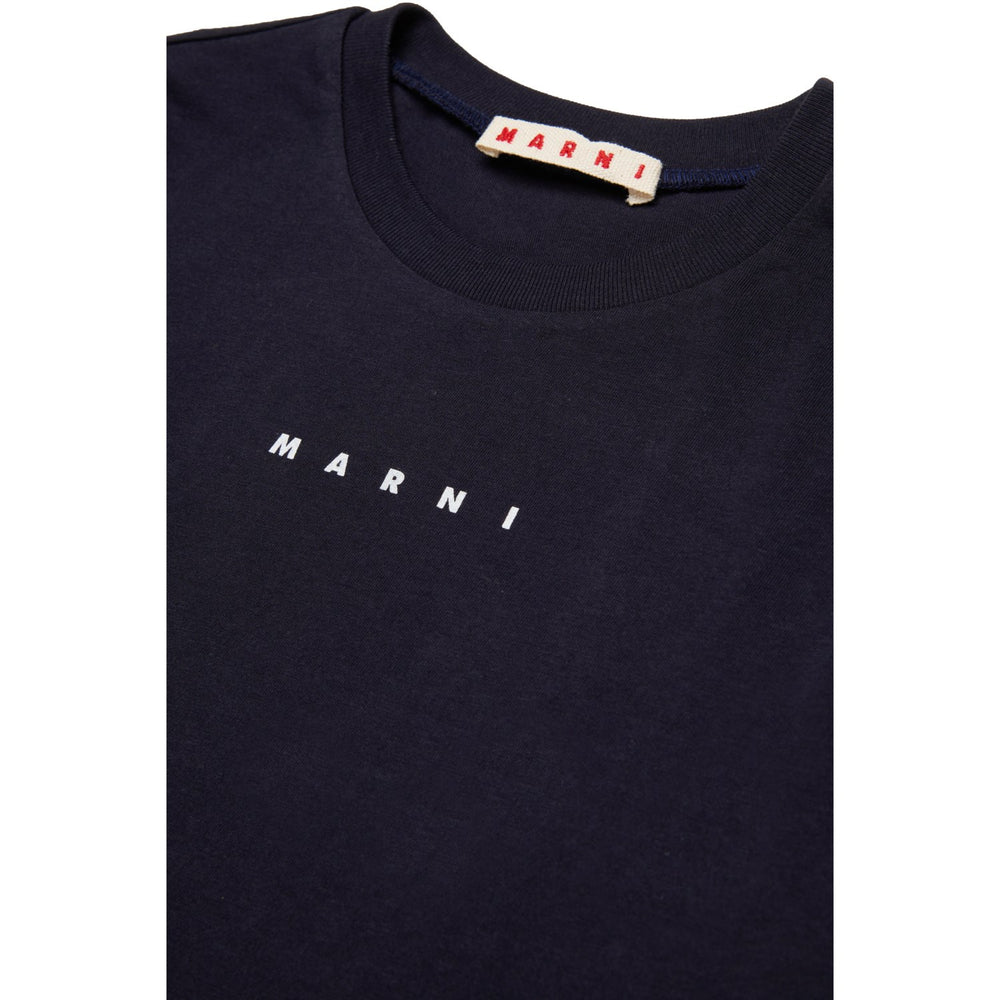 Køb Marni Blue Navy T-shirt