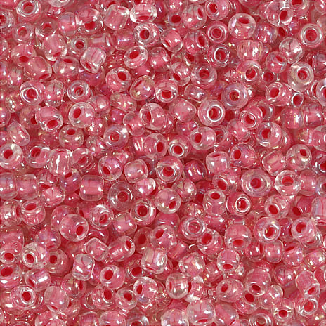 Rocaiperler pinkkerne 25g hulst 0,6-1,0