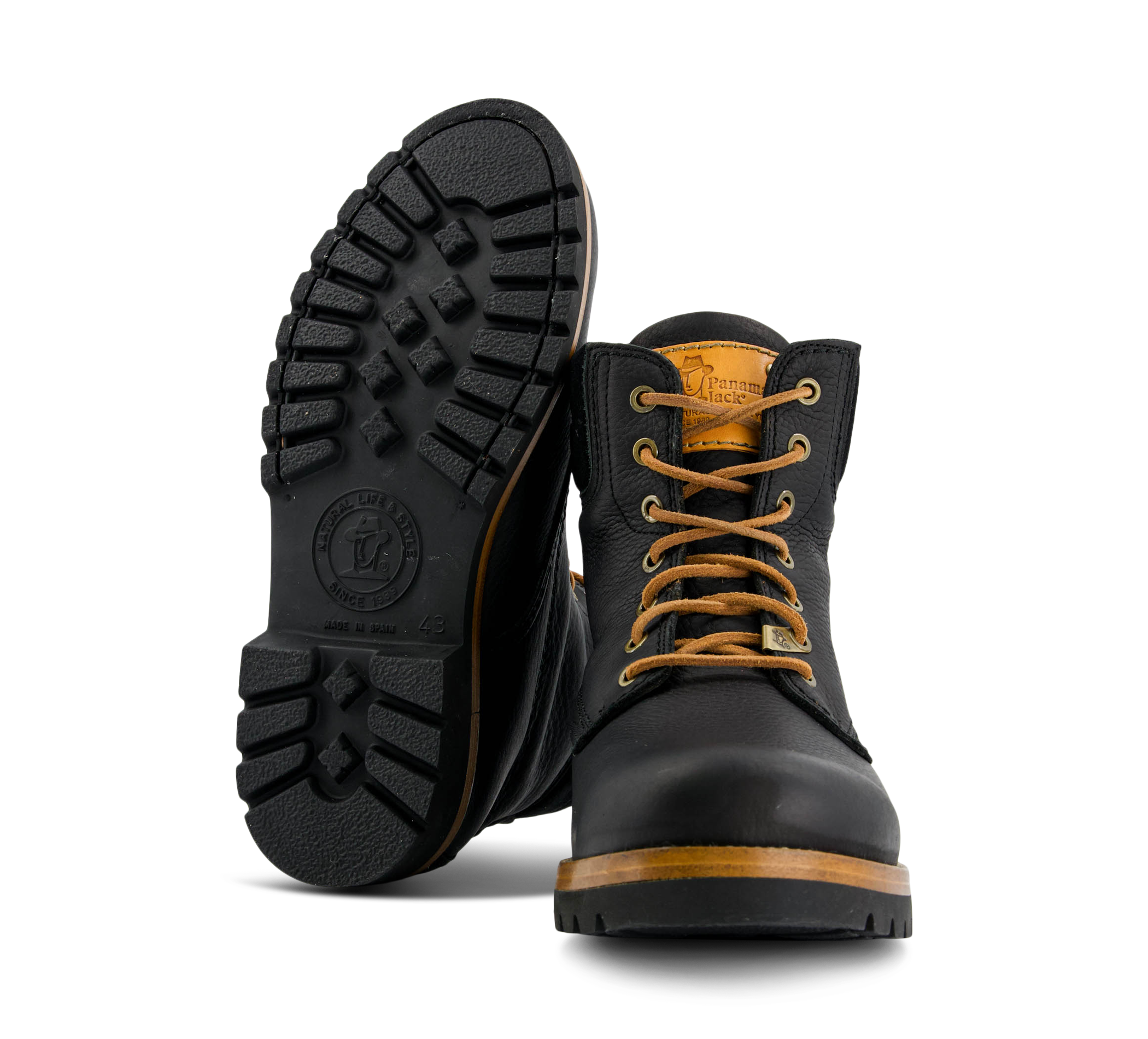 Panama Jack Panama 03 - Schnürboots schwarz