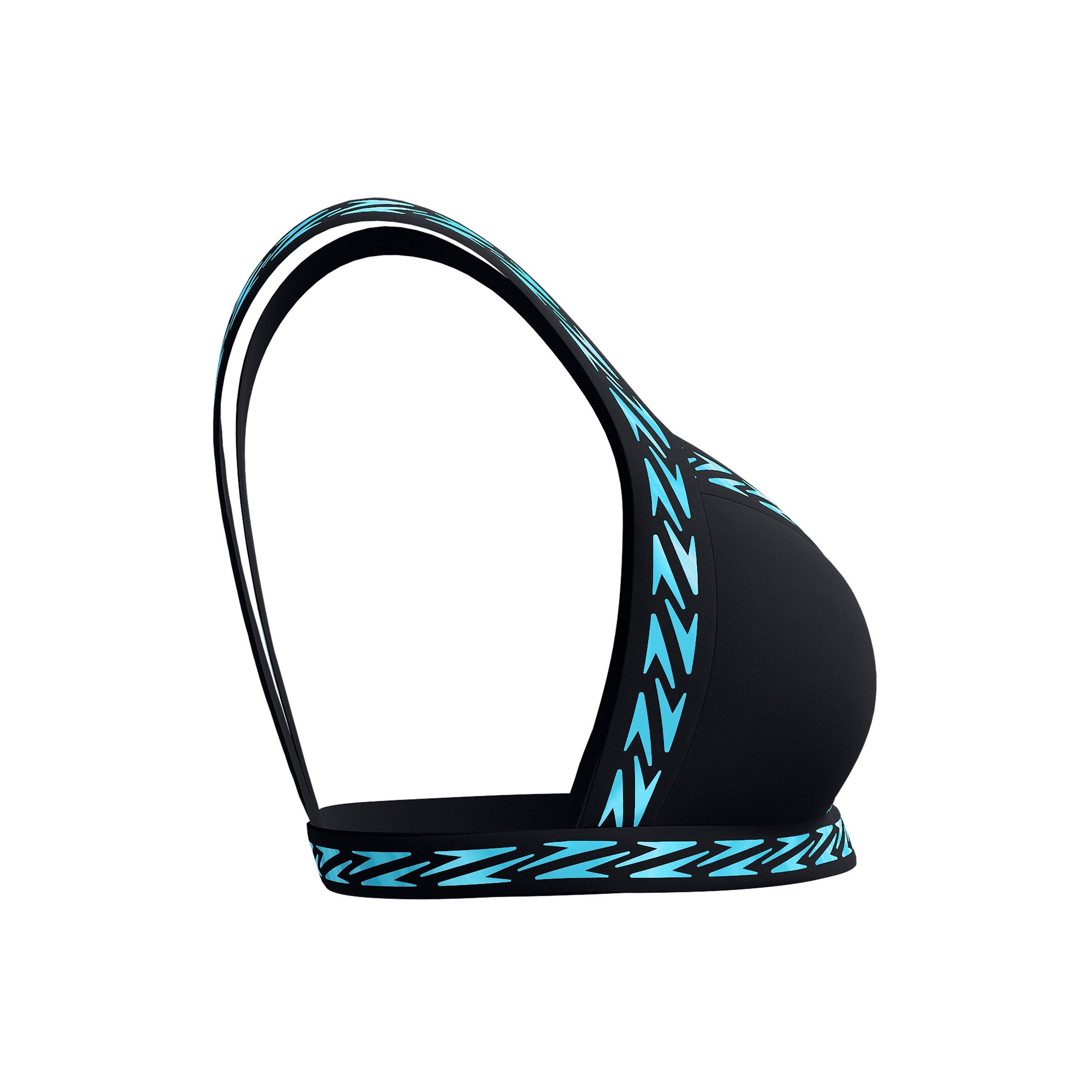Speedo Solid Logo Elastic Cross Front Top