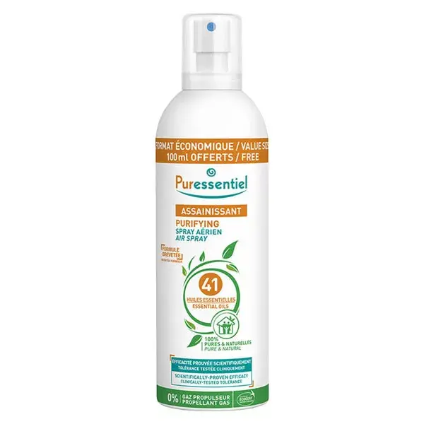 Spray desinfetante Puressentiel com 41 óleos essenciais 500ml