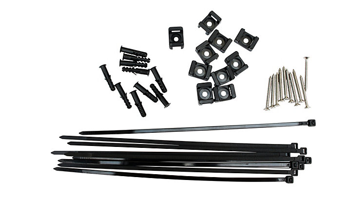 Kit de 10 accessoires de fixation pour treillis