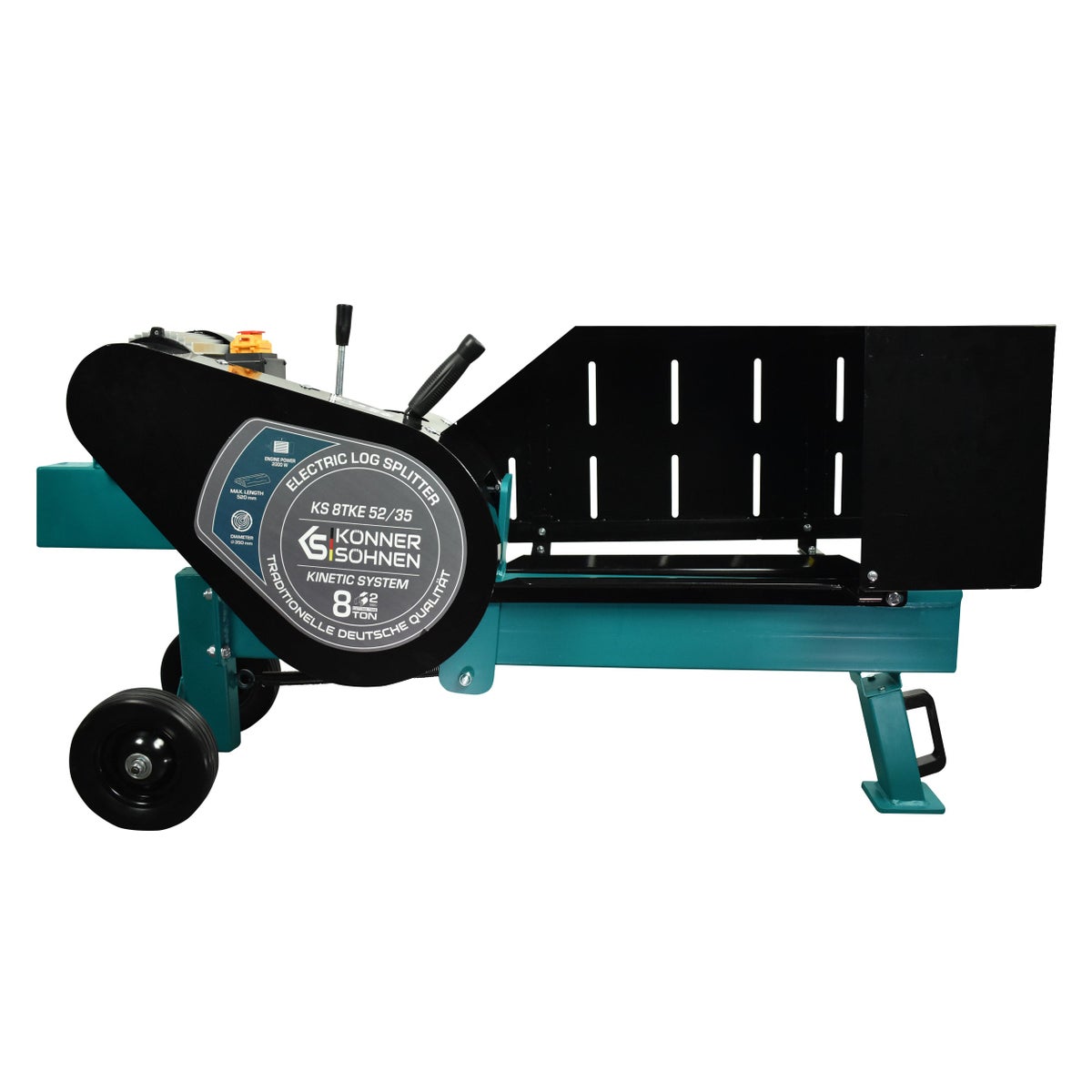 Elektrische houtklover van het kinetische type KS 8TKE 52/35