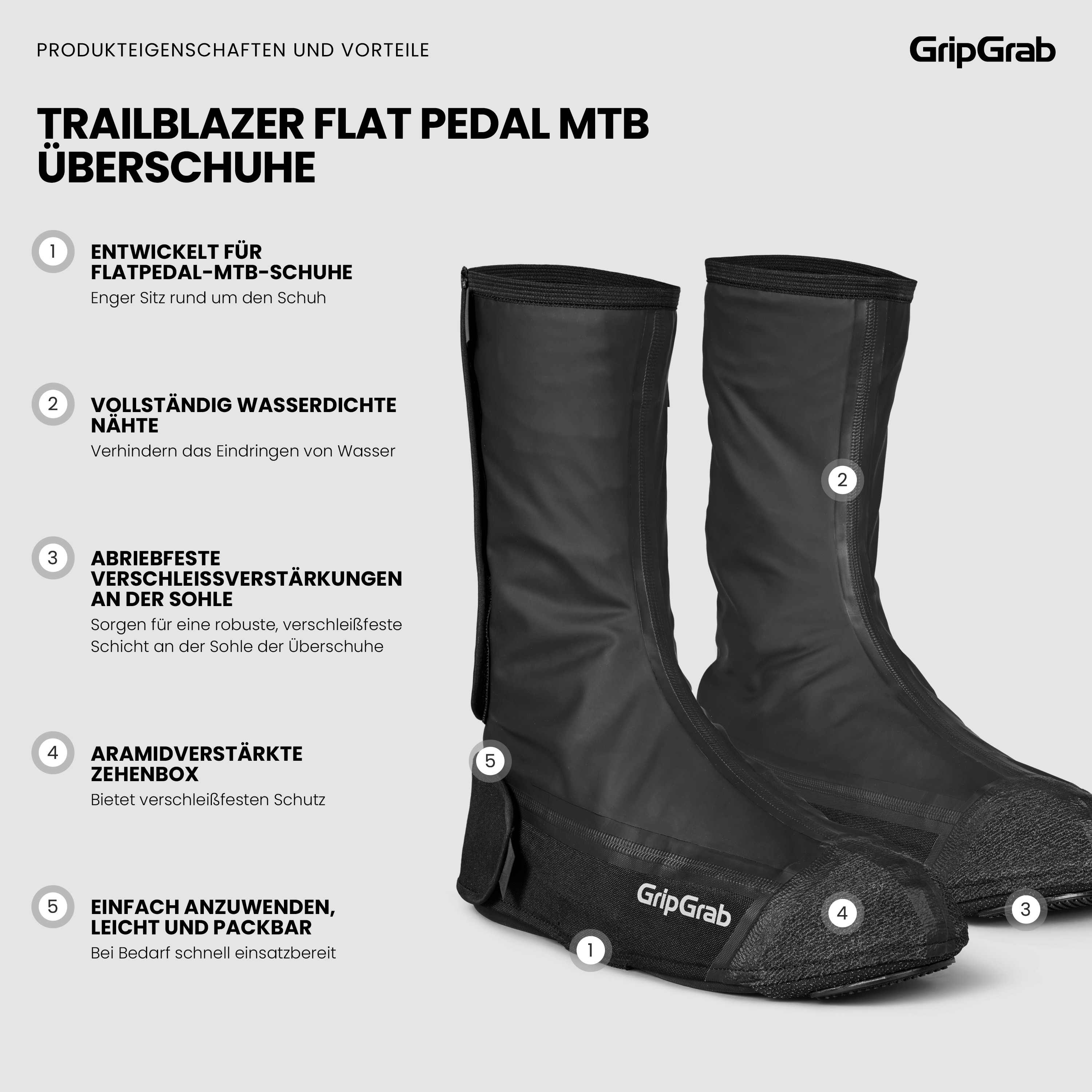TrailBlazer Flat Pedal Shoe Covers