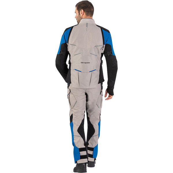 Ixon - Pantalon Eddas Gris Clair / Bleu / Noir