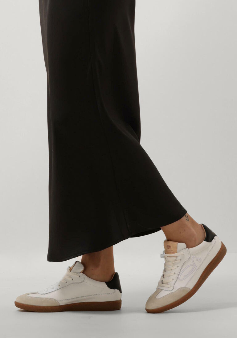 FRED DE LA BRETONIERE witte fred de la bretoniere lage sneakers pearl sign