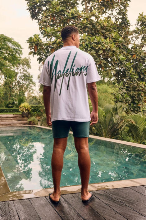 Malelions witte heren t-shirt