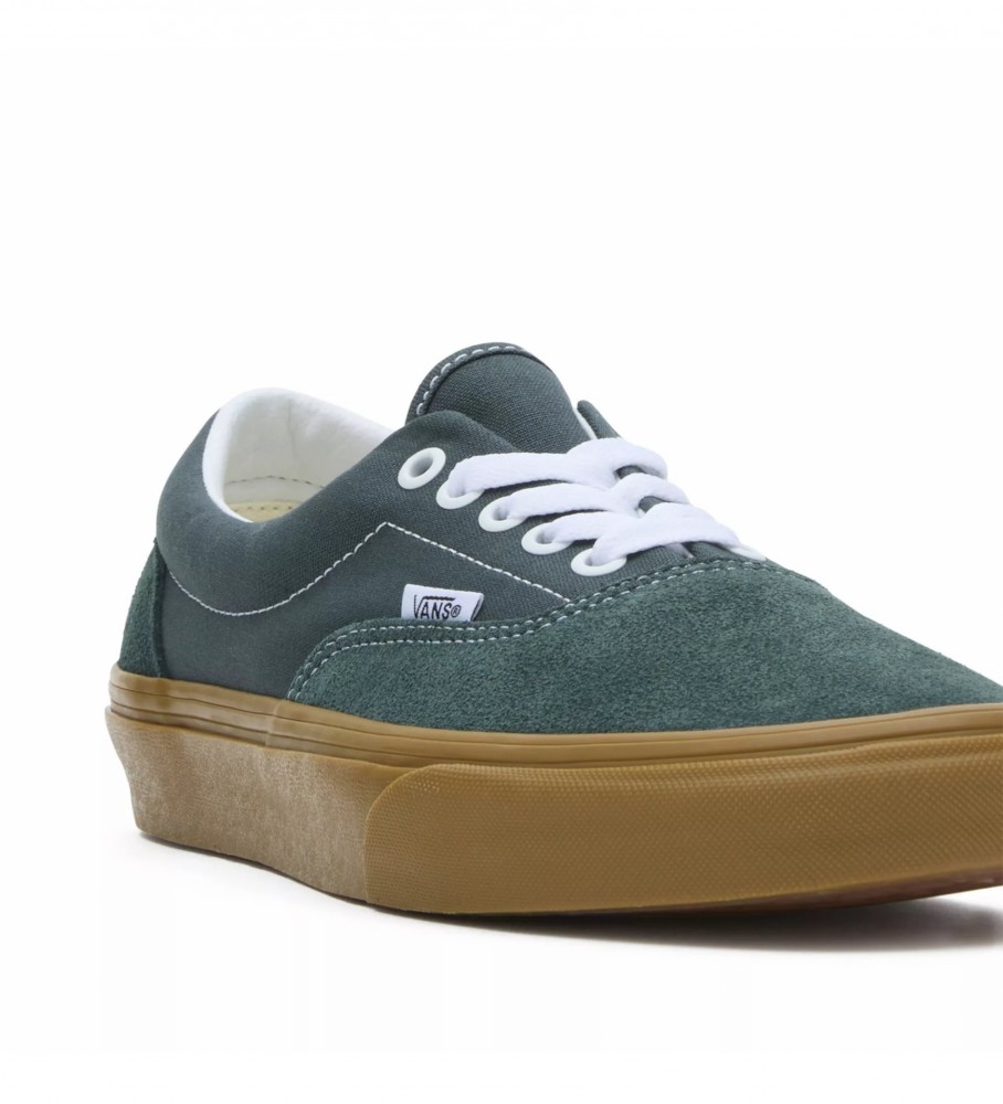 Tênis Vans UA Era de camurça, azul-petróleo