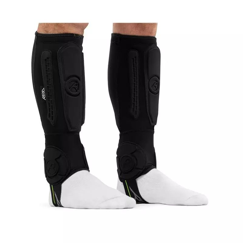 Protèges tibia + cheville REKD Energy Covert Shin+Ankle Guards Black