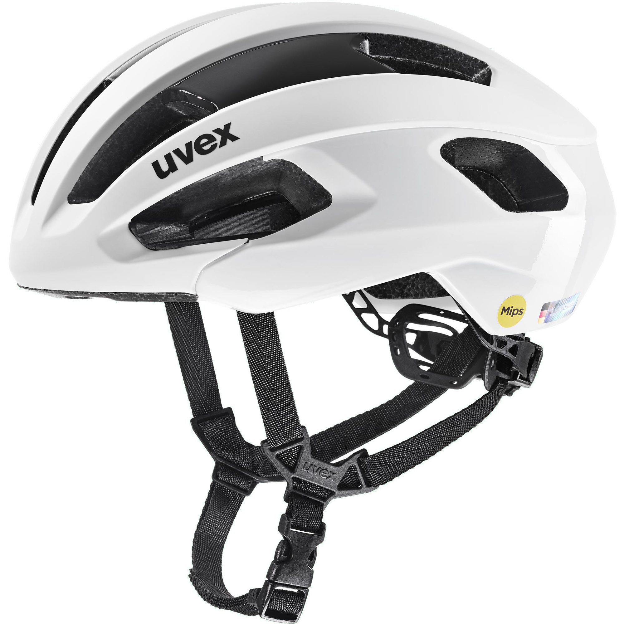 Uvex rise pro MIPS Rennradhelm mattweiß