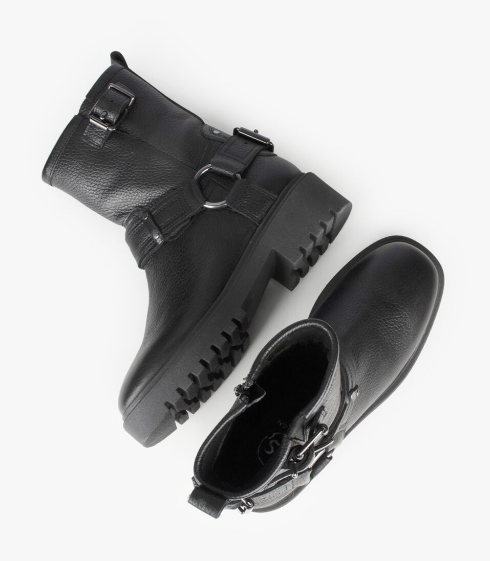 PS POELMAN zwarte ps poelman biker boots milar