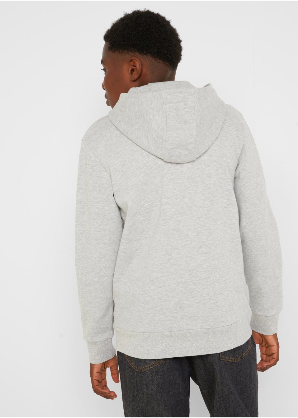 Gilet sweat-shirt garçon à capuche en coton