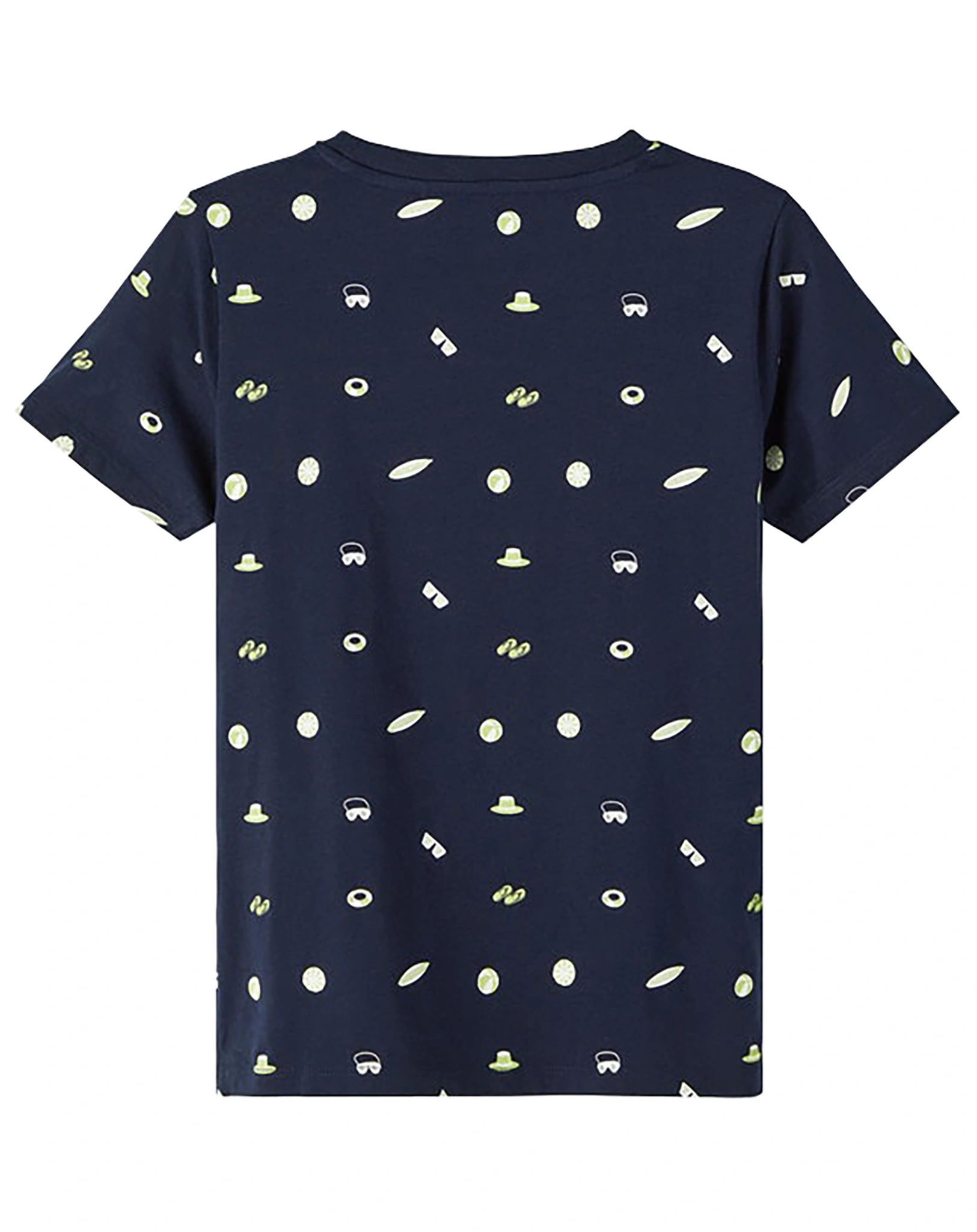 T-Shirt NKMFRODE in dark sapphire