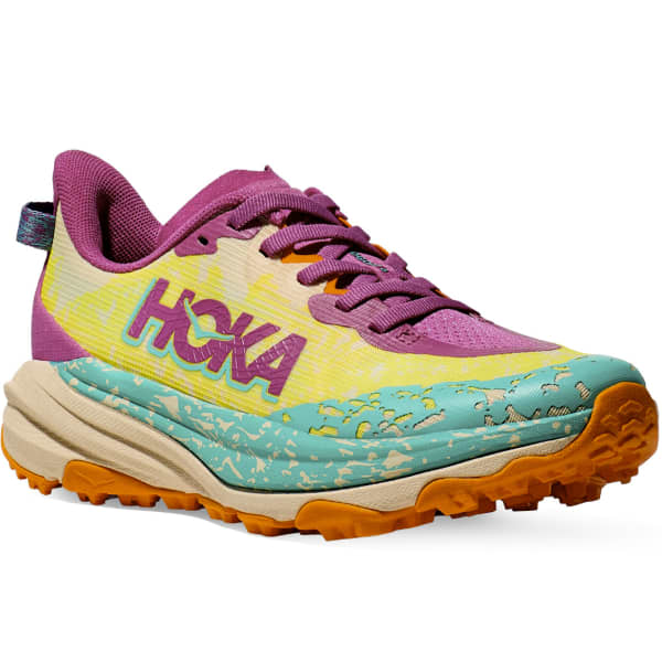 Chaussure trail HOKA ONE ONE SPEEDGOAT 6 YOUTH FUCHSIA / ELECTRIC AQUA
