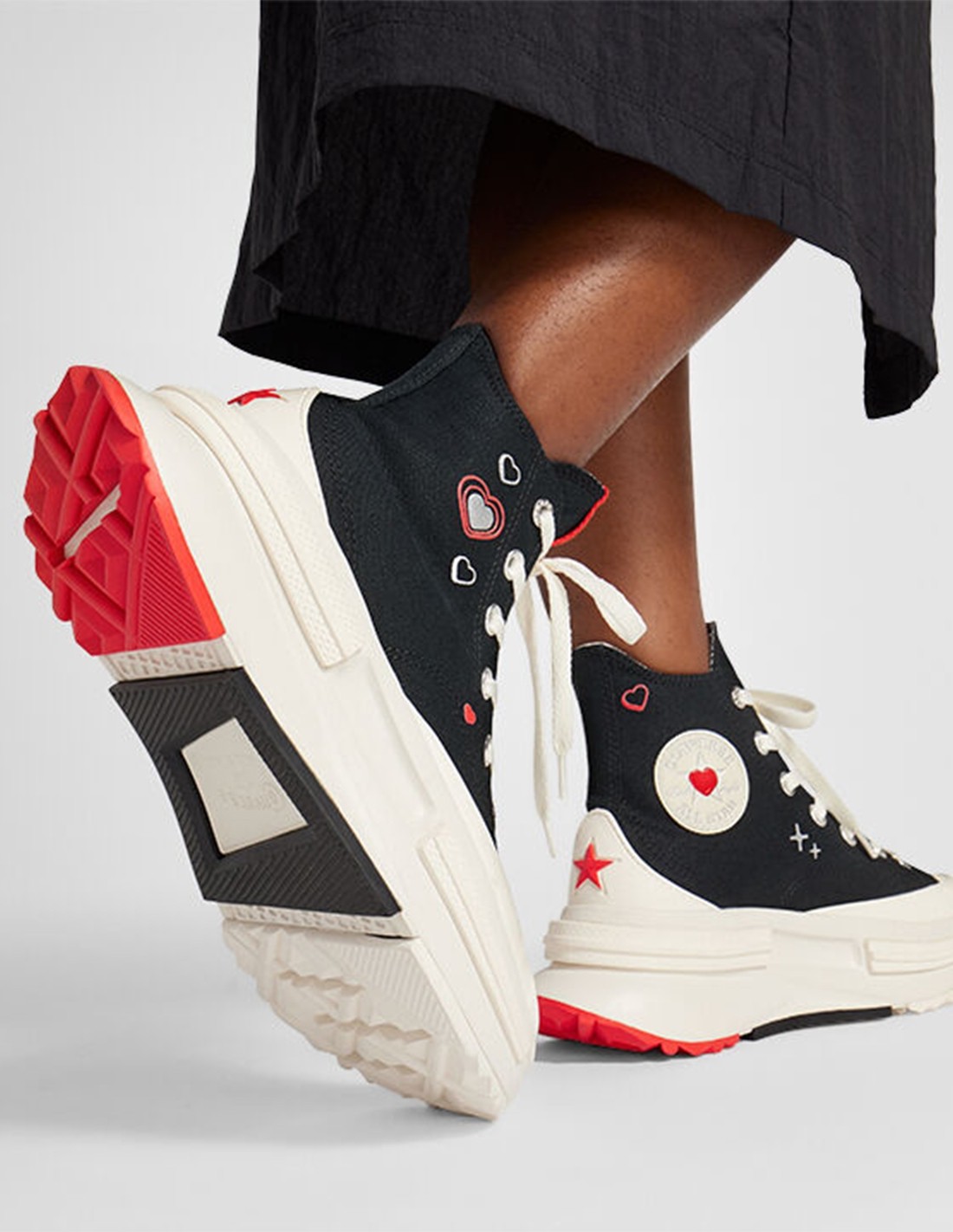 converse Sneakers Femme Run star legacy cx hi Noir