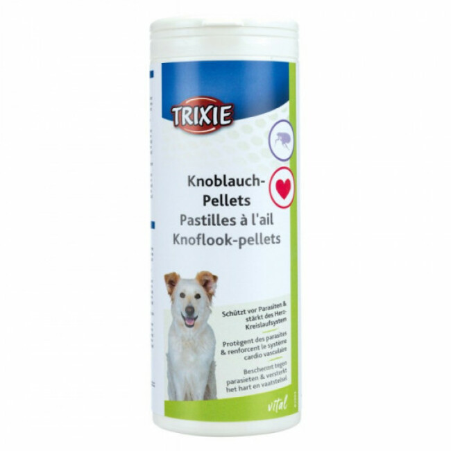 Pastilles à l'ail anti parasitaires Trixie pour chien