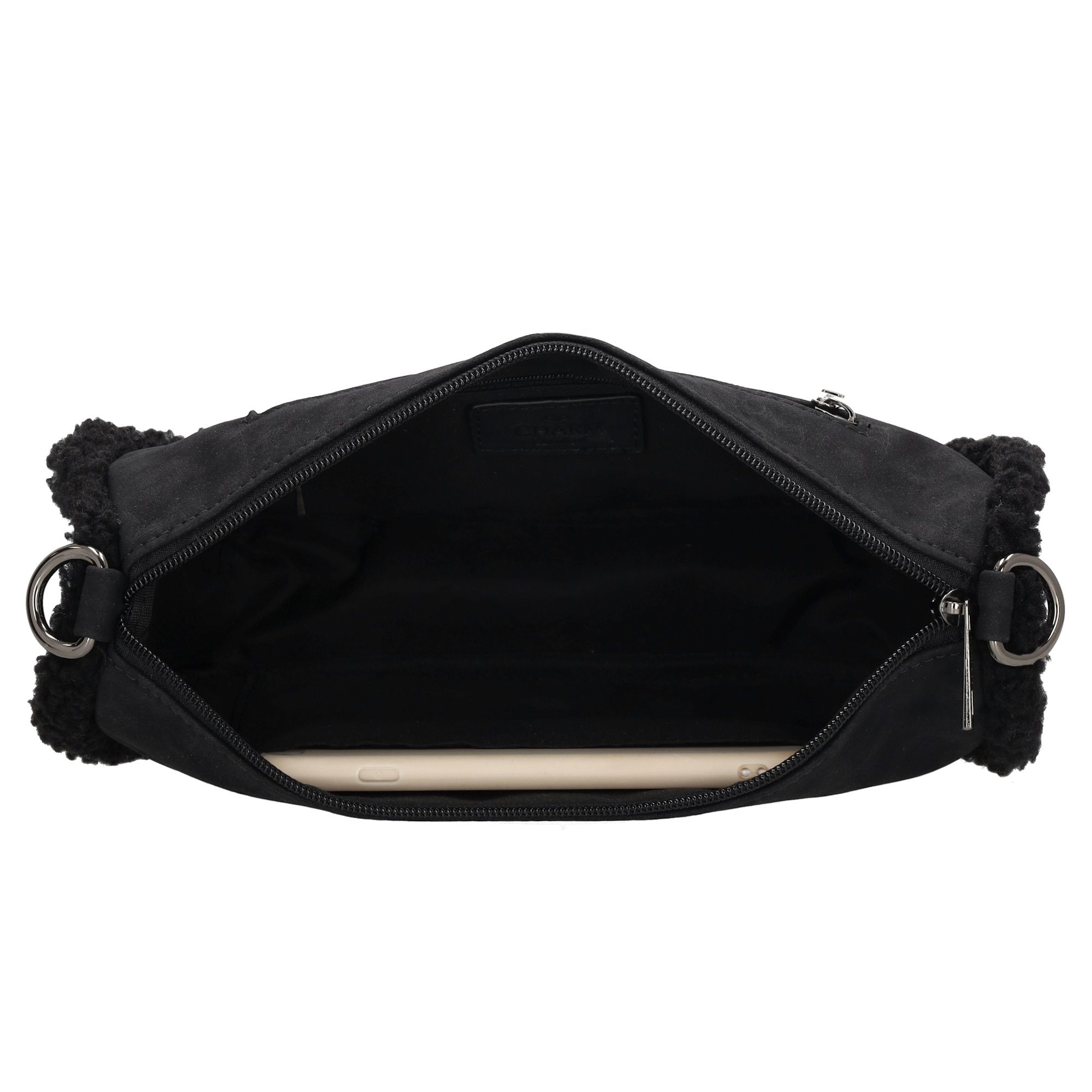 Charm London Newington Schoudertas/ Slingbag Zwart