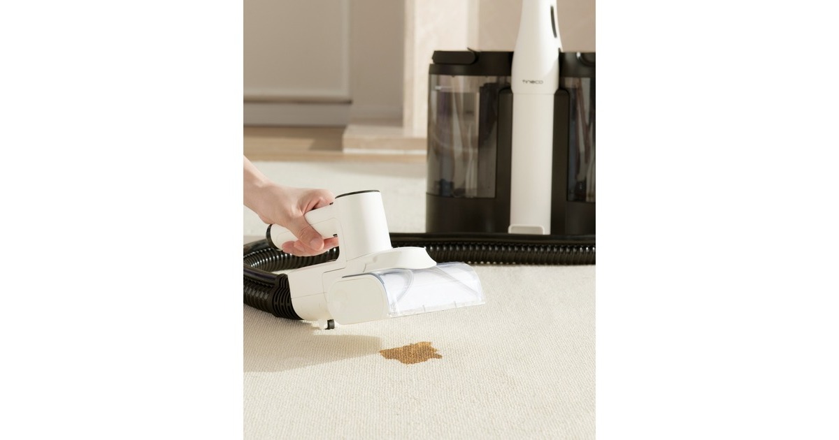 TinecoCARPET ONE SPOT Cordless Carpet Spot Cleaner vloerreiniger  (Wit/zwart, Oplaadbaar | vlekkenreiniger tapijt, meubels, auto | Tineco iLoop smart sensor)